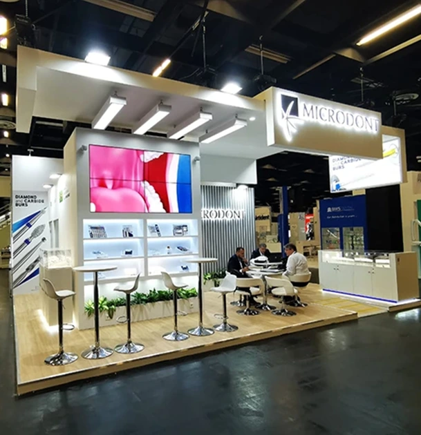 Exhibition Stand MICRODONT forIDS 2023 in Colonge