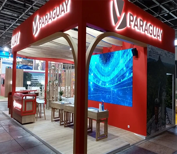 Exhibition stand PARAGUAY for ITB 2023 in Berlin