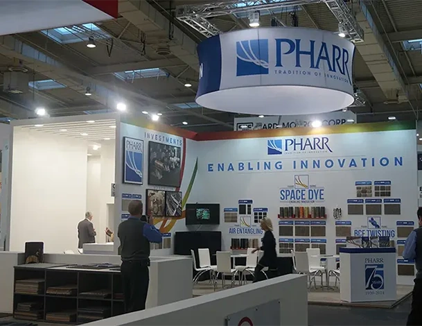 Exhibition Stand Pharr for DOMOTEX 2018 in Hannover