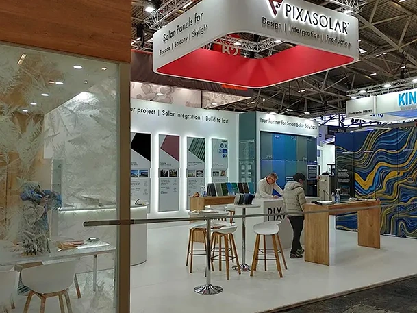 Exhibition Stand Pixasolar for BAU 2025 in Munich
