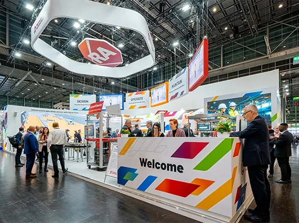 Exhibition stand ROCKWELL for Interpack 2023 in Dusseldorf