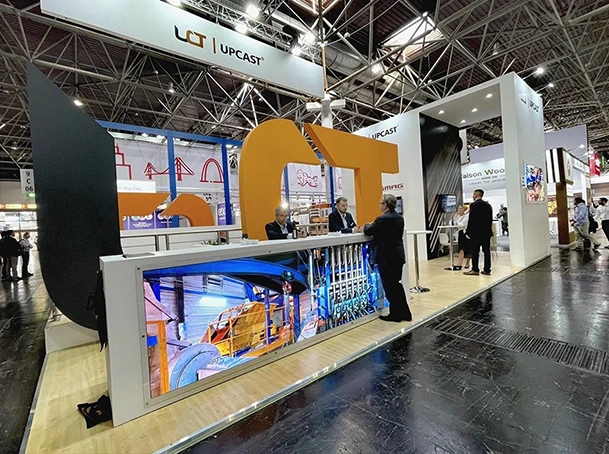 Exhibition stand UPCAST for Wire & Tube 2022 in Berlin