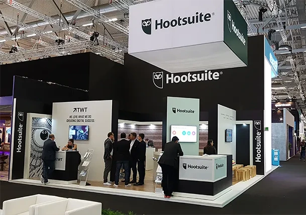 Exhibition Stand Hootsuit for Dmexco 2017 in Colonge