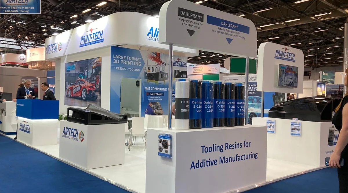PRINT-TECH exhibition stand at JEC World Paris 2022