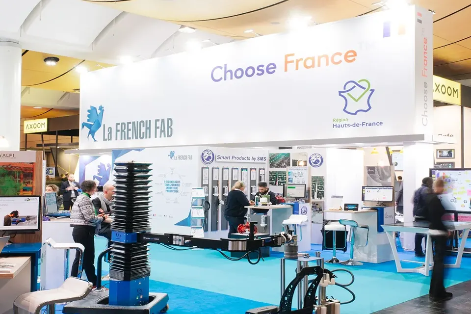 Pavilion Exhibition Stands at Hanover Messe 2019 for Choose France in Hanover, Germany