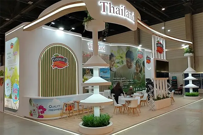 Exhibition Booth at FRUIT LOGISTICA 2026 in Berlin, Germany for Thailand Government 