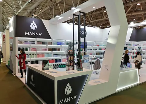 exhibition booth in Manchester for Manna at AMBIENTE 2020