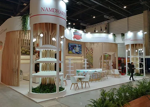 exhibition stand at Fruit Logistica 2025 in Berlin for the company Namdharis
