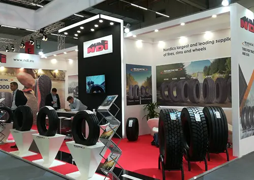 exhibition stand in Maastricht for NDI at Automechanika 2018