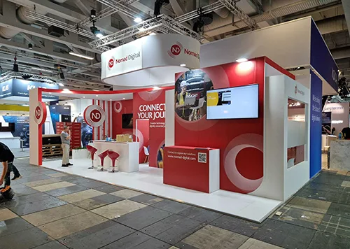 Exhibition Booth at Innotrans 2025 in Berlin For Nomad Digital