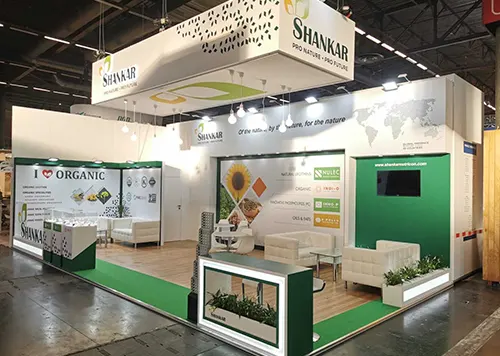 exhibition booth in Lyon for Shankar at FIE 2019