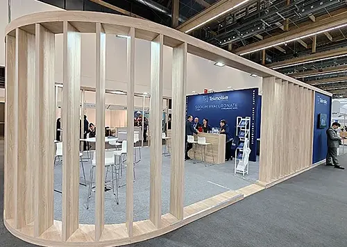 exhibition stand in frankfurt for Teknolike at CPHI 2025