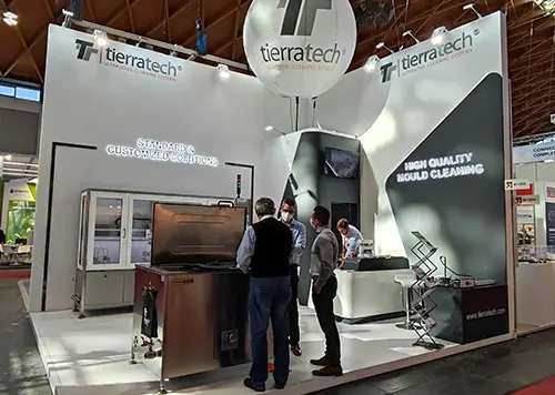 exhibition stand in Friedrichshafen for Tierratech at Fakuma 2021