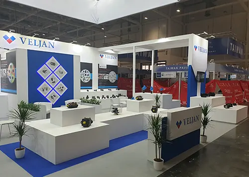 exhibition stand in Friedrichshafen for Veljan at Hanover Messe 2019